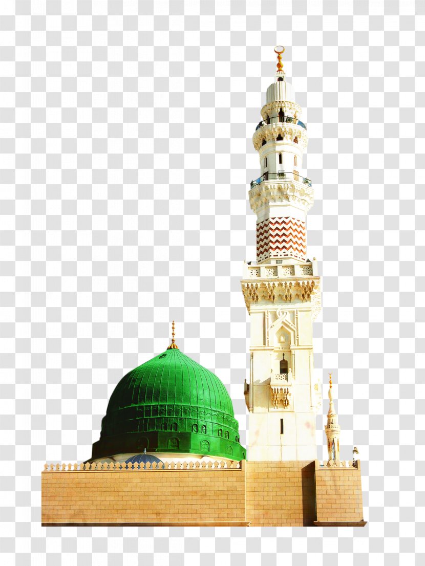 Background Masjid - Mosque - Tower Architecture Transparent PNG