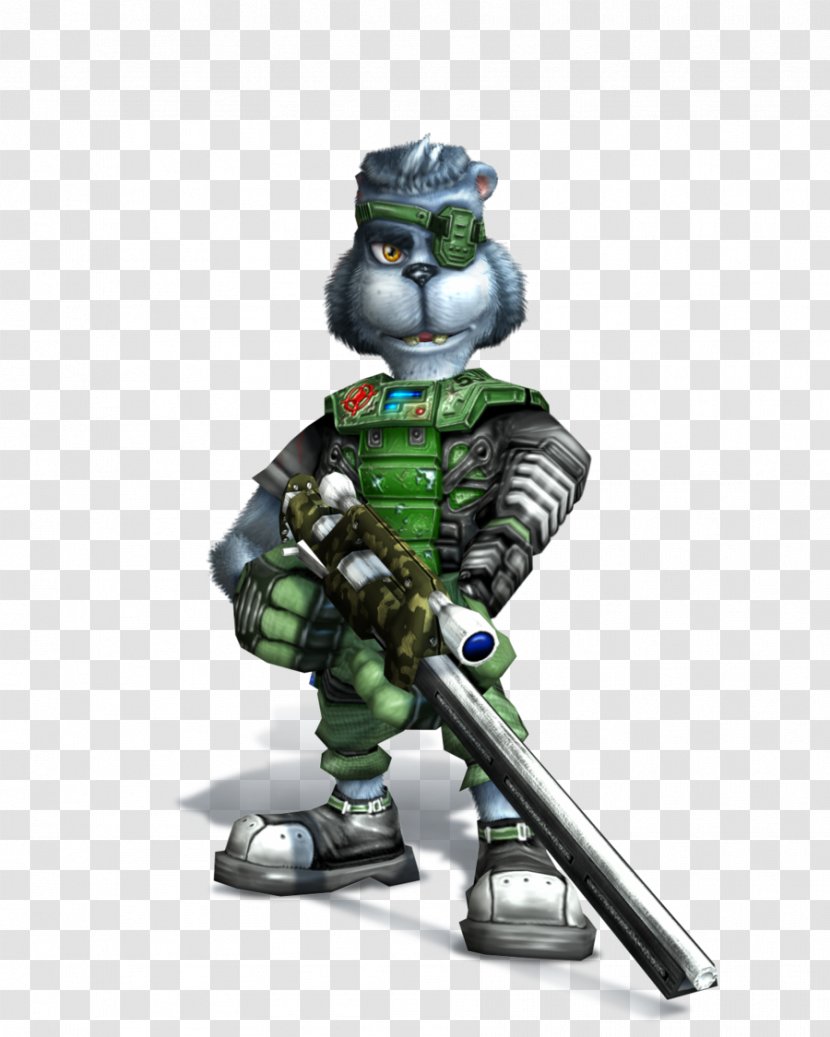 Conker: Live & Reloaded Conker's Bad Fur Day The Lone Ranger Character Art - Conker Transparent PNG
