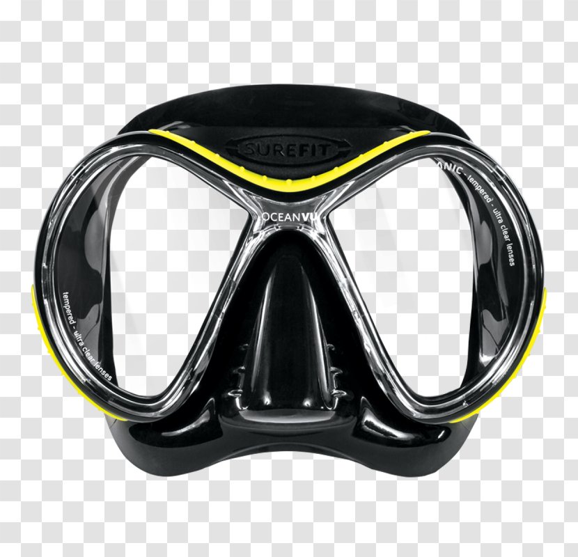Diving & Snorkeling Masks Oceanic Underwater Spearfishing Scuba - Fishing Transparent PNG