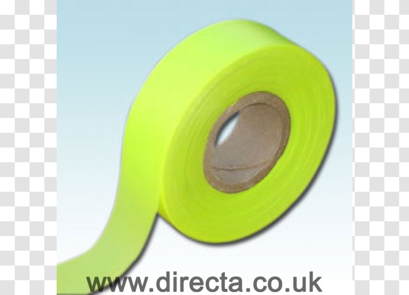 Adhesive Tape Gaffer Material - Yellow Transparent PNG