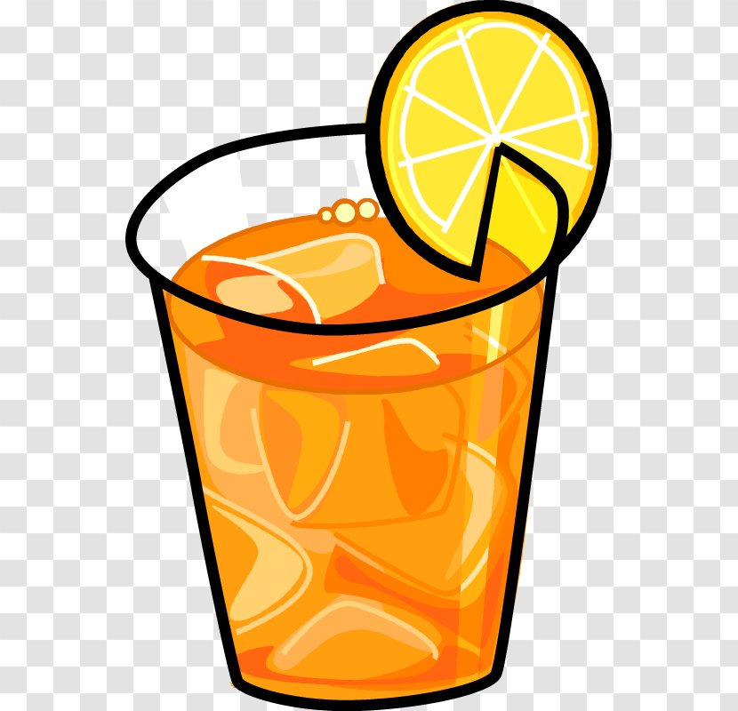 Long Island Iced Tea Fizzy Drinks Sweet - Orange Juice - Cliparts Transparent PNG