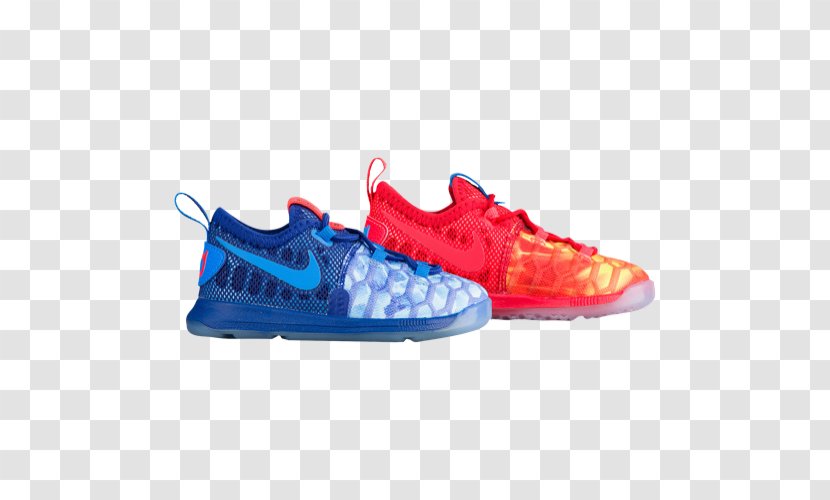 Nike Zoom KD Line Sports Shoes Basketball - Aqua Transparent PNG