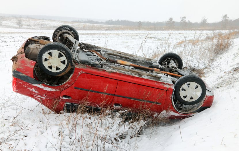 Car Slush Winter Driving Snow - Road - Accident Transparent PNG