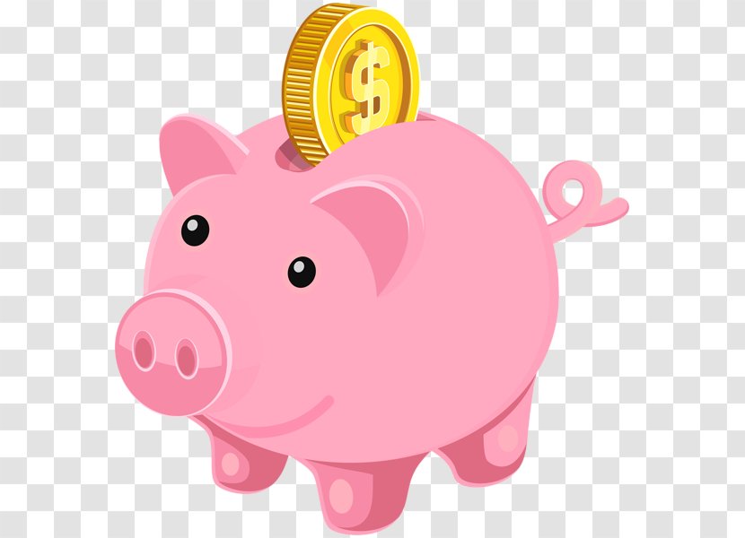 Piggy Bank Money Clip Art - Pig - Day Cliparts Transparent PNG