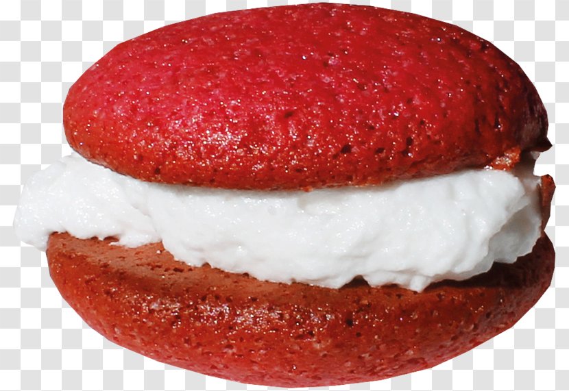 Red Velvet Cake Buttercream Snack Cream Cheese - Strawberry Transparent PNG