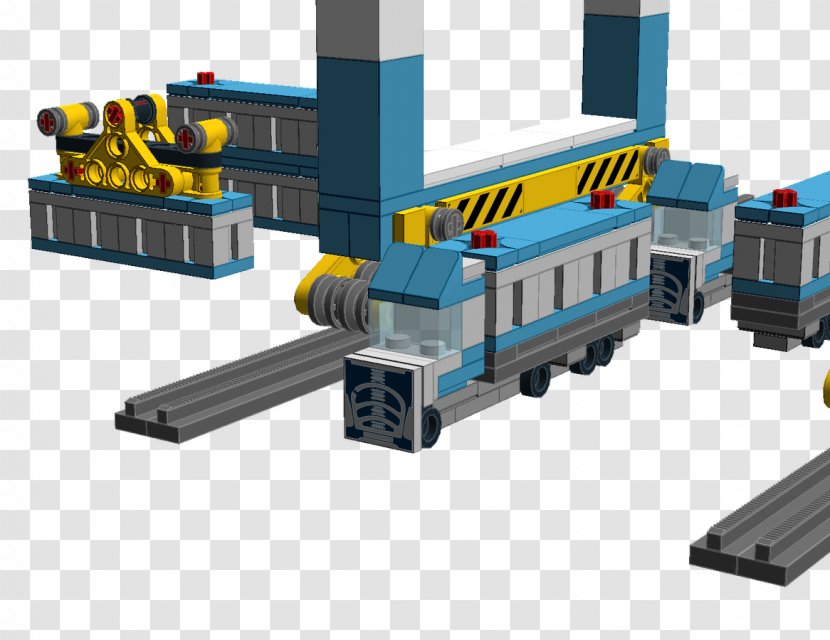 LEGO 10241 Creator Maersk Line Triple-E Train Gantry Crane Intermodal Container - Lego Triplee - Ideas Transparent PNG