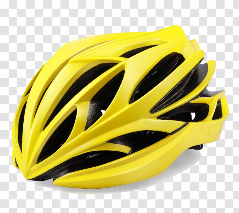 Bicycle Helmet - Clothing - Bright Yellow Transparent PNG