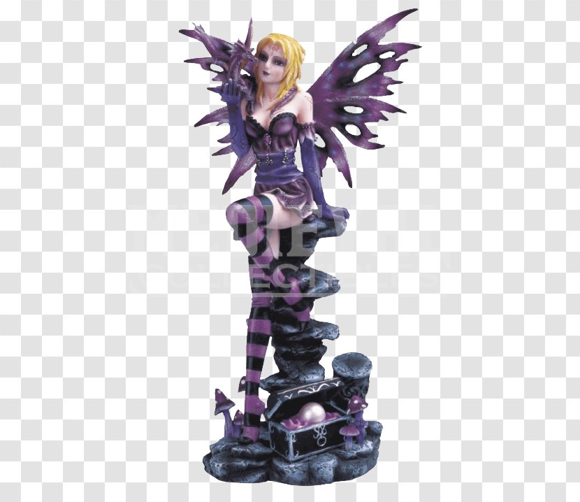 Figurine Statue Fairy Collectable Fantasy - Dragon Treasure Transparent PNG