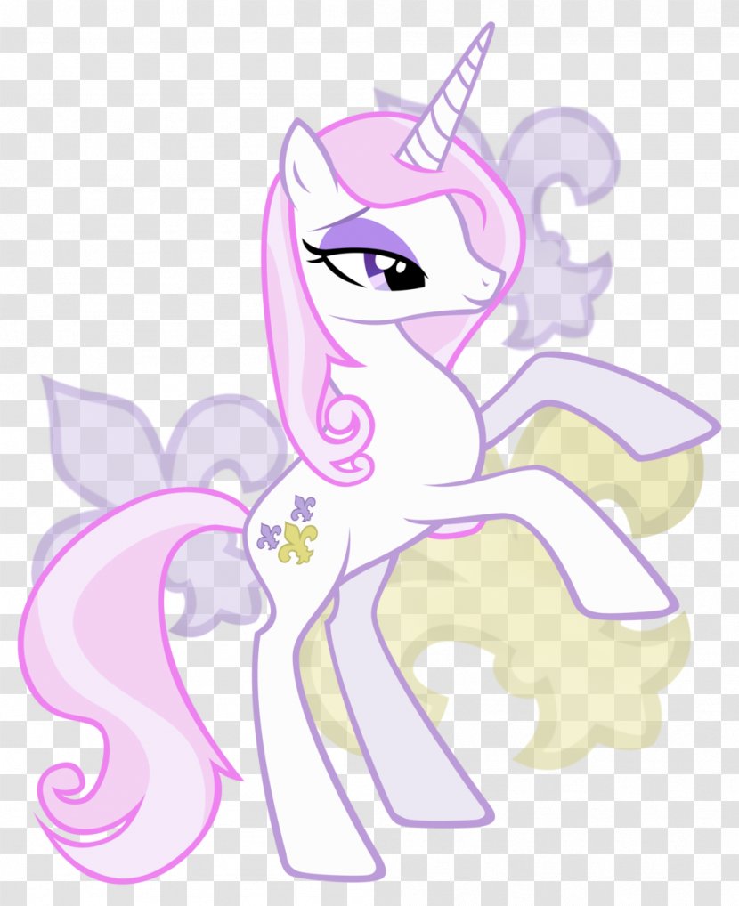 My Little Pony Fleur-de-lis Pinkie Pie Princess Luna - Frame - Skunk Transparent PNG