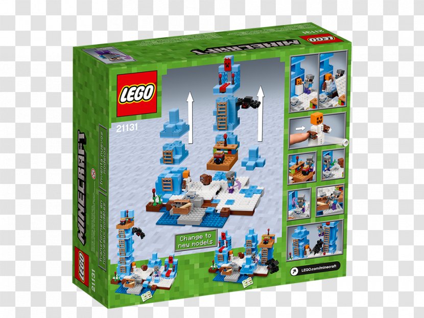 Lego Minecraft LEGO 21131 The Ice Spikes Amazon.com - Spike Transparent PNG