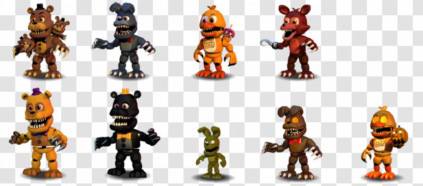 Five Nights At Freddy's 4 3 DeviantArt Nightmare - Art - Freddy Fnaf World Transparent PNG