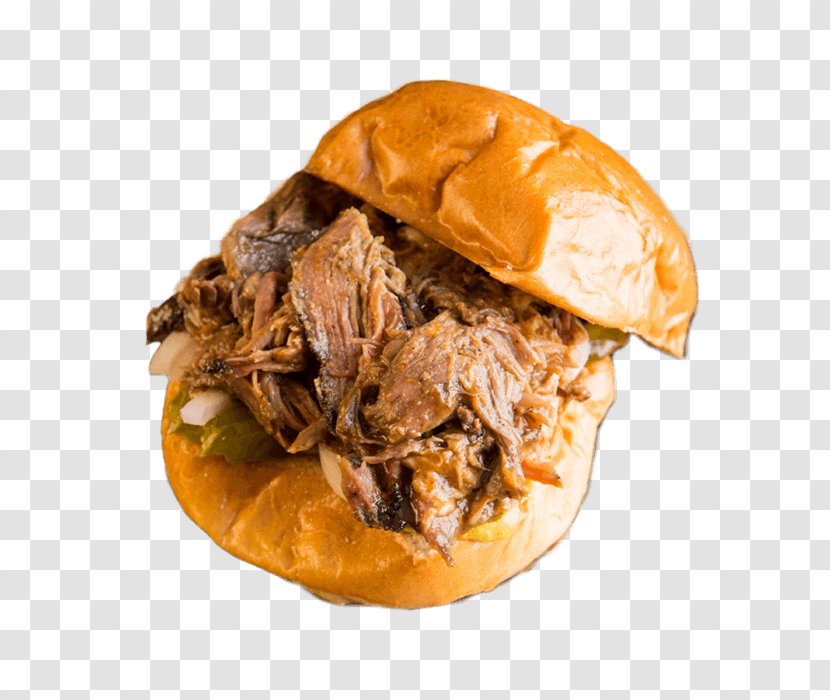 Pulled Pork Breakfast Sandwich Slider Cheesesteak Barbecue - Recipe - Sandwiches Transparent PNG