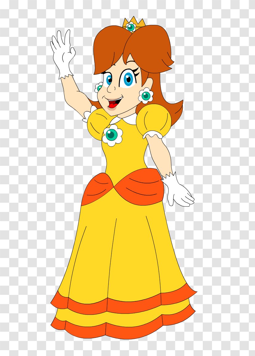 Princess Daisy Fan Art DeviantArt - Happiness Transparent PNG