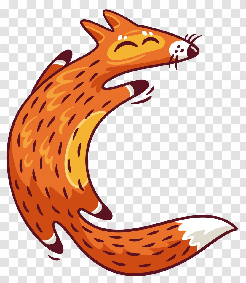 Hidden Objects Android Clip Art - Orange Painted Fox Transparent PNG