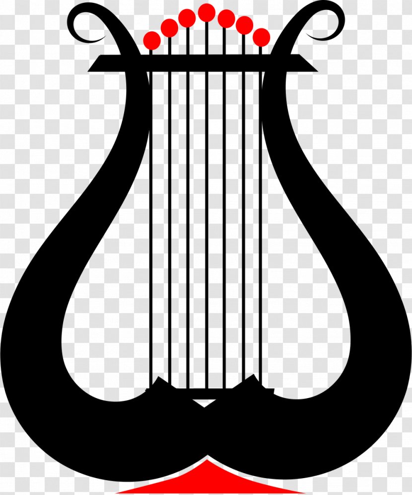 Lyre Harp Musical Instruments Clip Art - Frame Transparent PNG