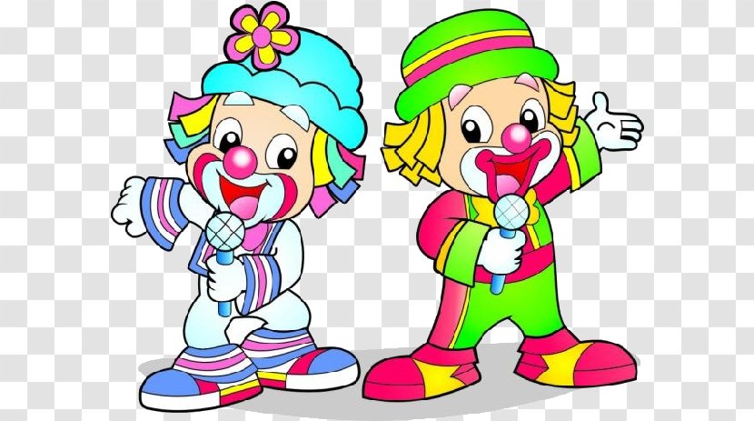 Clown Circus Children's Music Party - Brincando Na Chuva - Birthday Png Clipart Transparent PNG