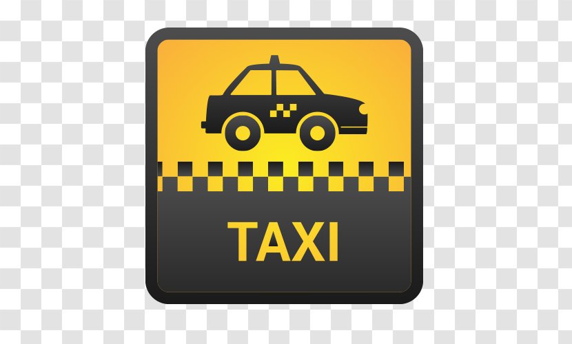 Taxi Stock Illustration Icon - Driver - TAXI Yellow Vector Transparent PNG