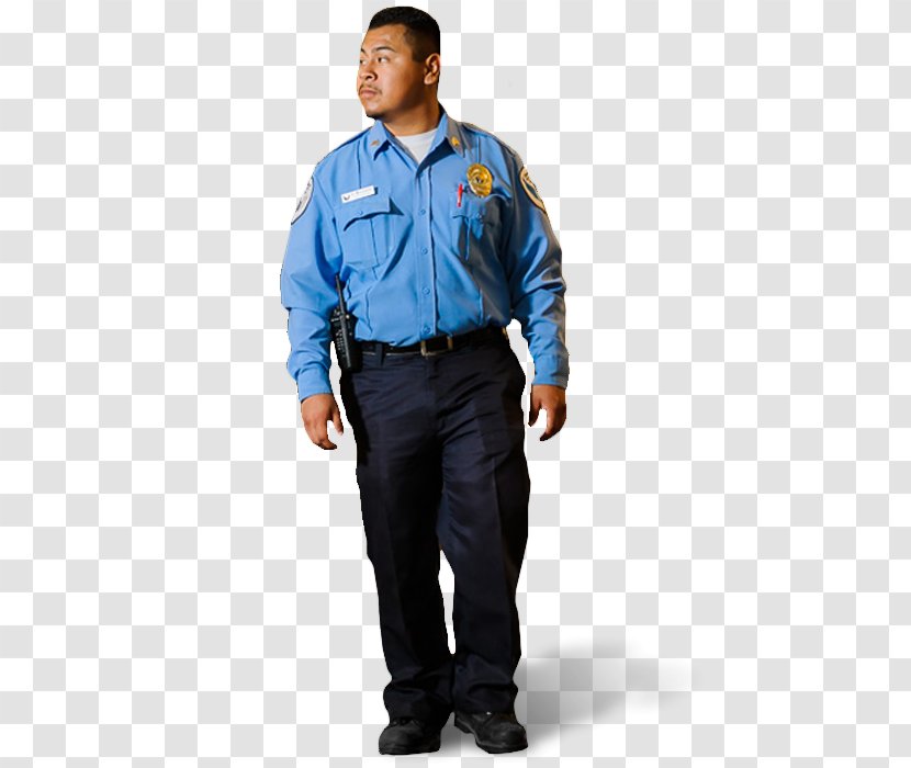 Security Guard Police Officer Company - Standing Transparent PNG