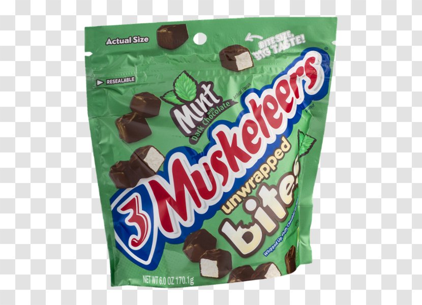 3 Musketeers Chocolate Bar The Three Candy - Processed Food Transparent PNG