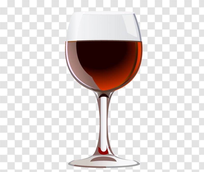 Wine Glass Red Cocktail Champagne - Stemware Transparent PNG
