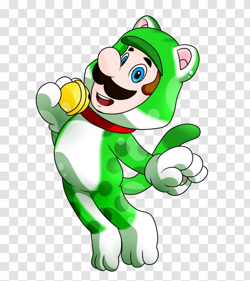 Luigi Cat Syobon Action Super Mario Bros. - Heart Transparent PNG