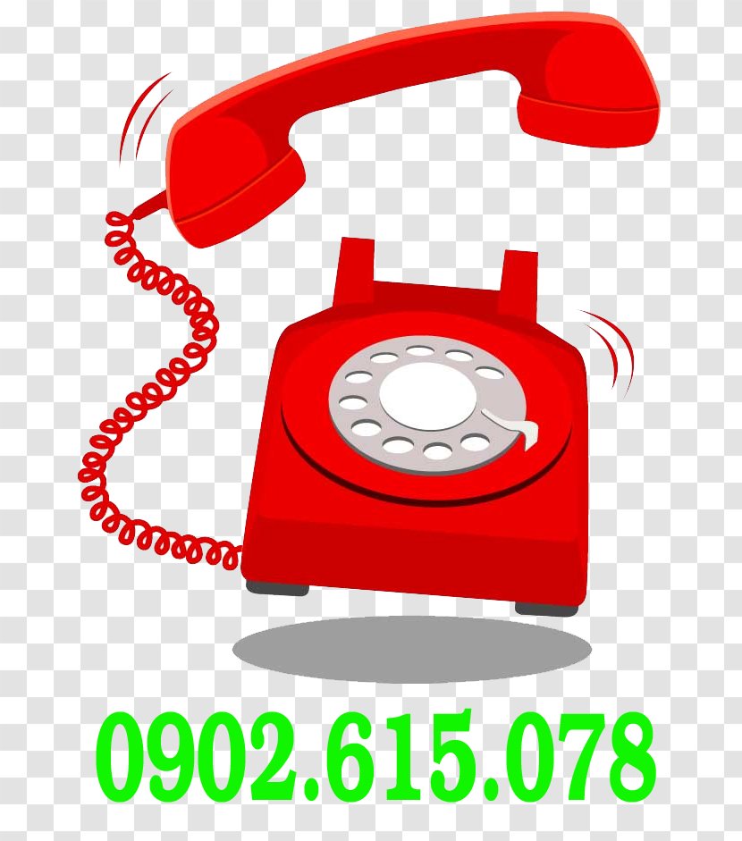 Ringing Telephone Call Mobile Phones Clip Art - Telephony - Handset Transparent PNG