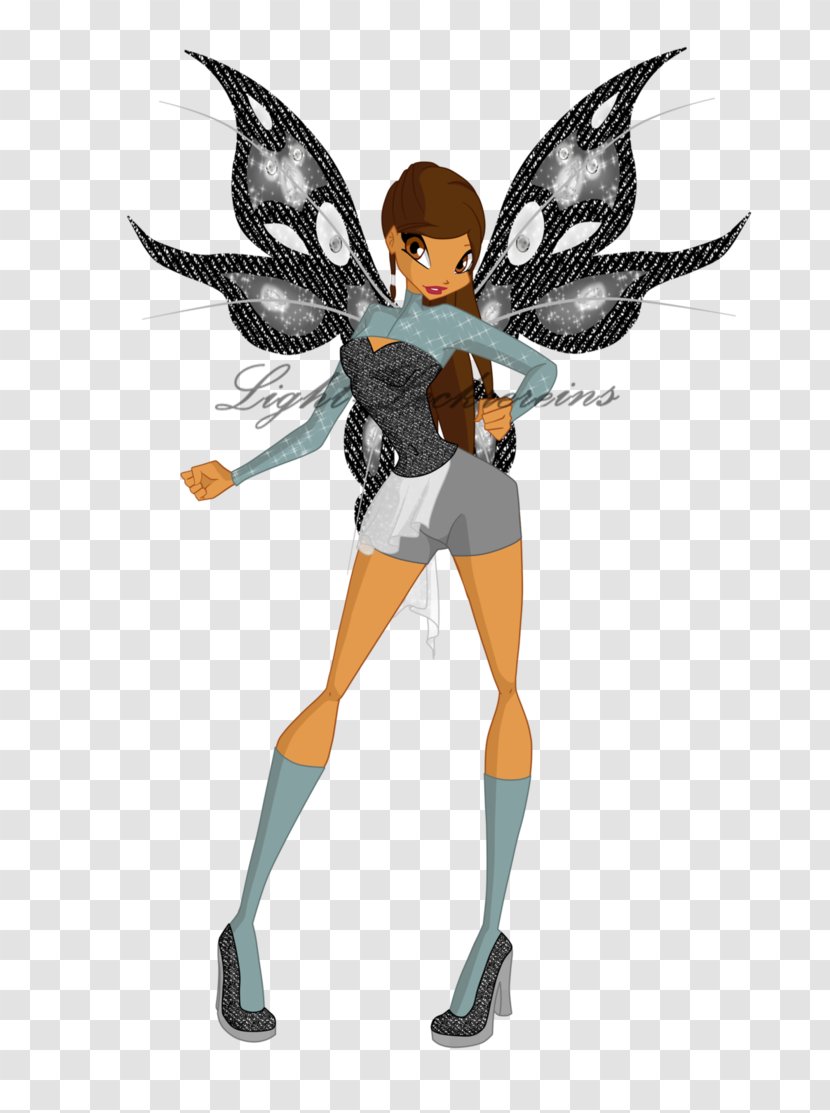 Fairy Insect Butterfly Costume Design - Light Shadow Transparent PNG