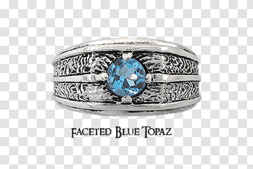 Turquoise Ring Silver Sapphire Jewellery Transparent PNG