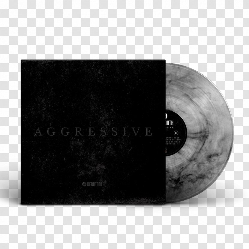 Beartooth Aggressive Phonograph Record LP UNFD - Tree - Vinyl Cover Transparent PNG