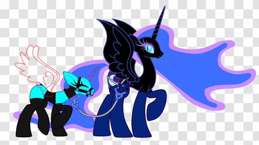 Pony Princess Luna Winged Unicorn Equestria Moon - Dragon - Night Lights Transparent PNG