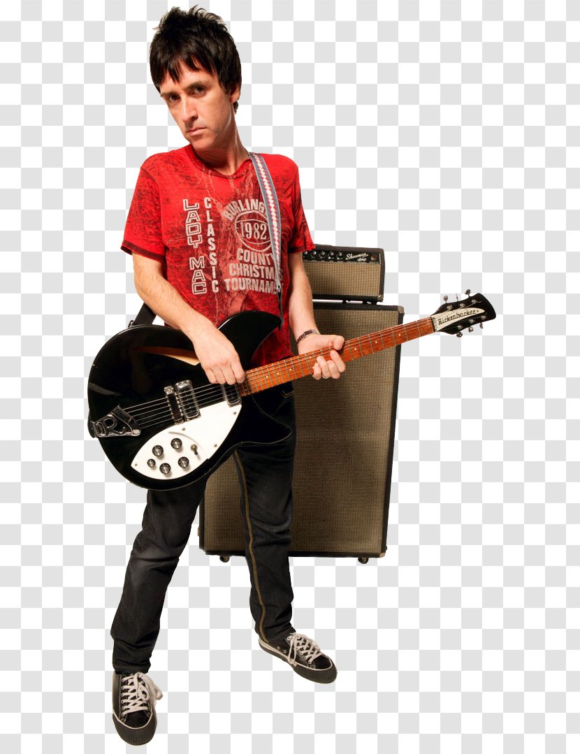 Johnny Marr The Smiths Guitarist Rickenbacker 330 - Watercolor - Guitar Transparent PNG