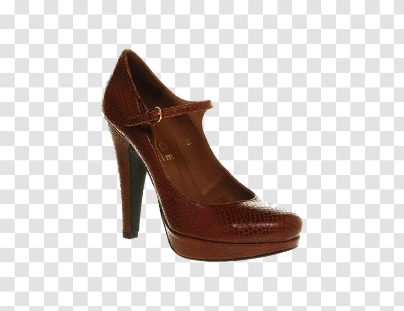 Suede Shoe Caramel Color Hardware Pumps - Brown Heel Shoes For Women Transparent PNG