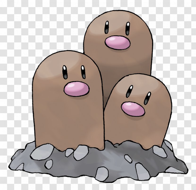 Pokémon X And Y Stadium 2 GO Dugtrio - Mammal - Pokemon Go Transparent PNG