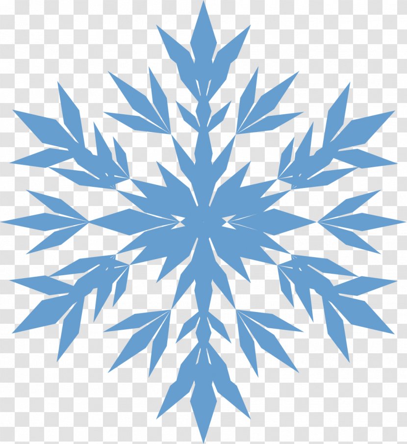 Snow White Snowflake - Icicles Transparent PNG