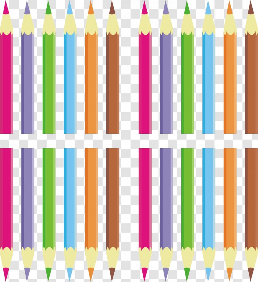 Colored Pencil - Paintbrush - Color Pen Transparent PNG