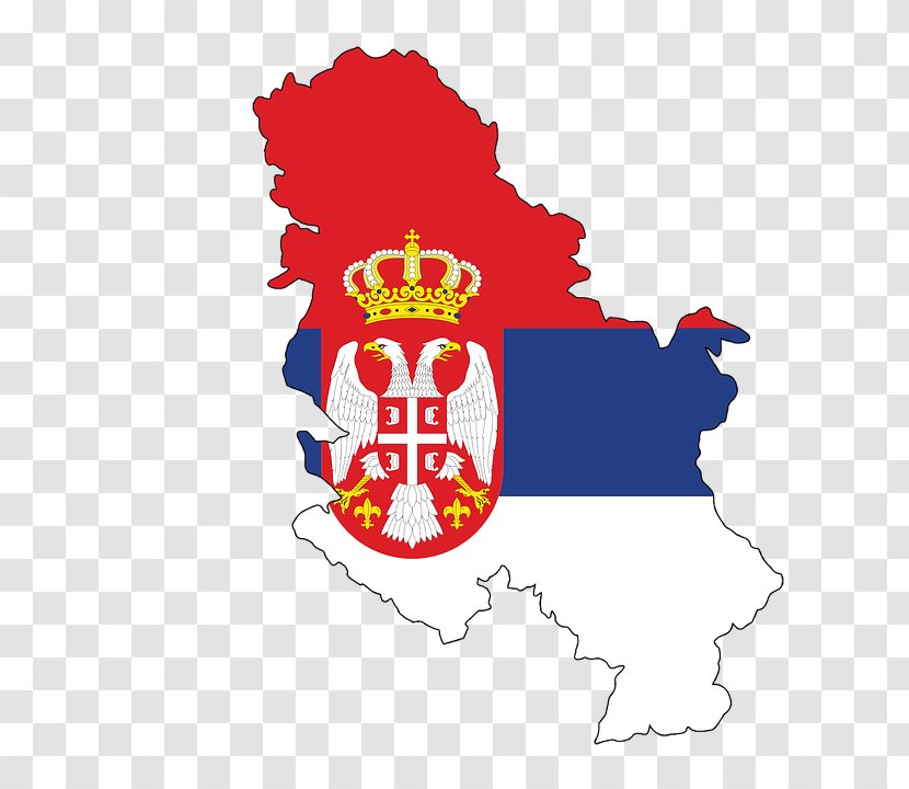 Flag Of Serbia And Montenegro First Serbian Uprising Map - Area Transparent PNG