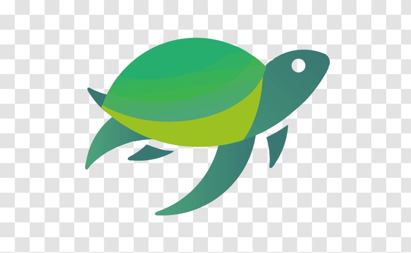 Sea Turtle Background - Green - Logo Reptile Transparent PNG