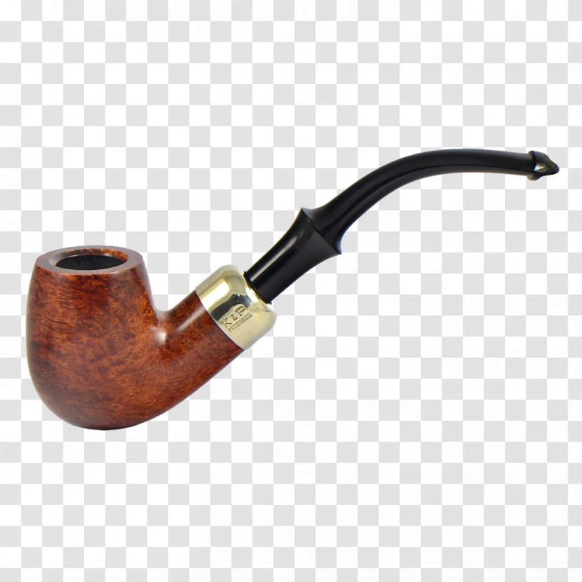 Tobacco Pipe Peterson Pipes Lip Bent Apple Shape - Smoking Transparent PNG
