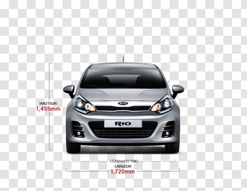 Kia Motors Stonic 2017 Rio Car - Bumper Transparent PNG