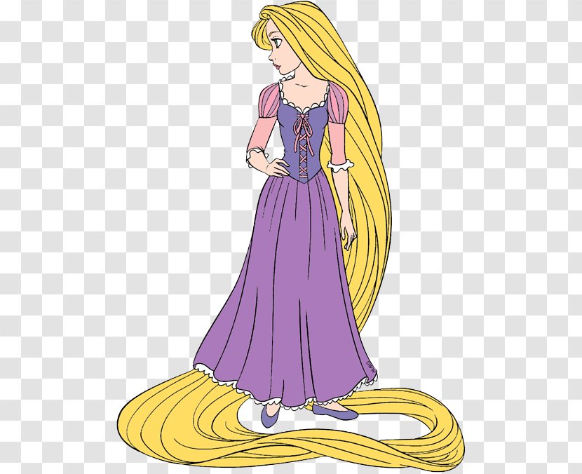Tangled: The Video Game Rapunzel Flynn Rider Gothel Clip Art - Watercolor Transparent PNG