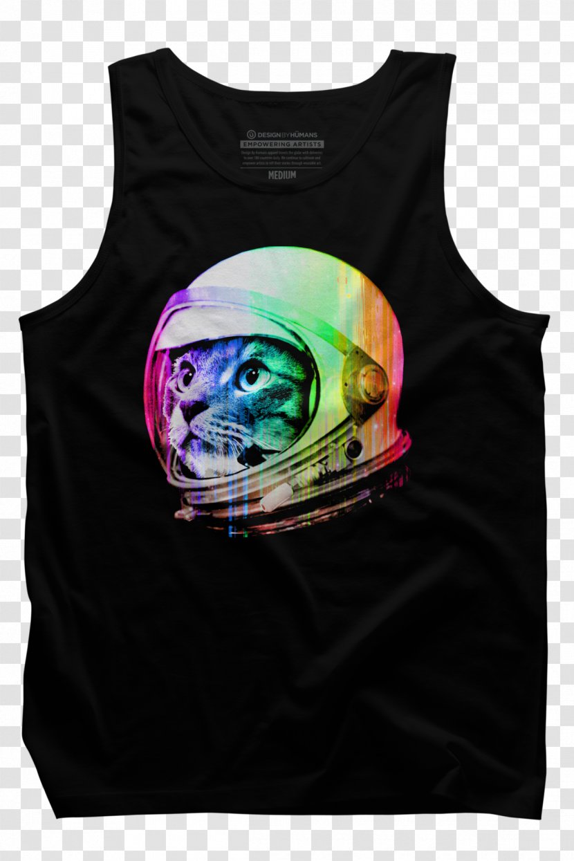 T-shirt Astronaut Cat Kitten - Outer Space Transparent PNG