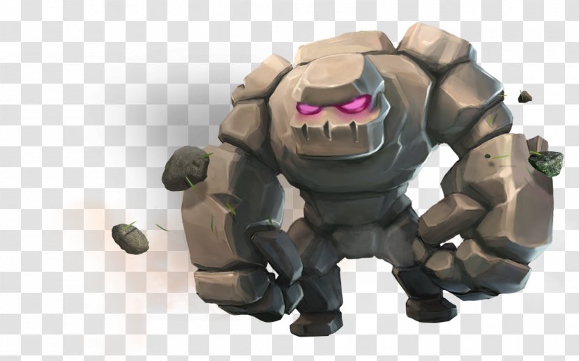 Clash Of Clans Royale Goblin Golem Giant - Ash Transparent PNG