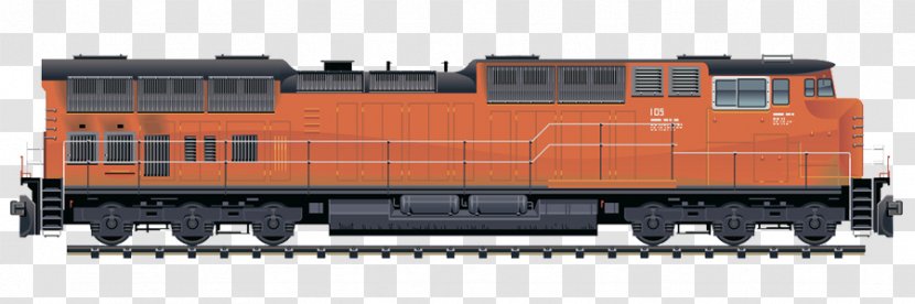 Train Rail Transport Passenger Car Diesel Locomotive Transparent PNG