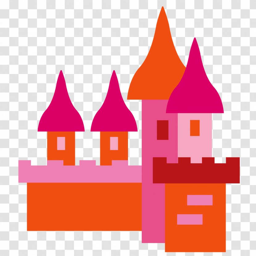 Clip Art - Cartoon - Castle Transparent PNG