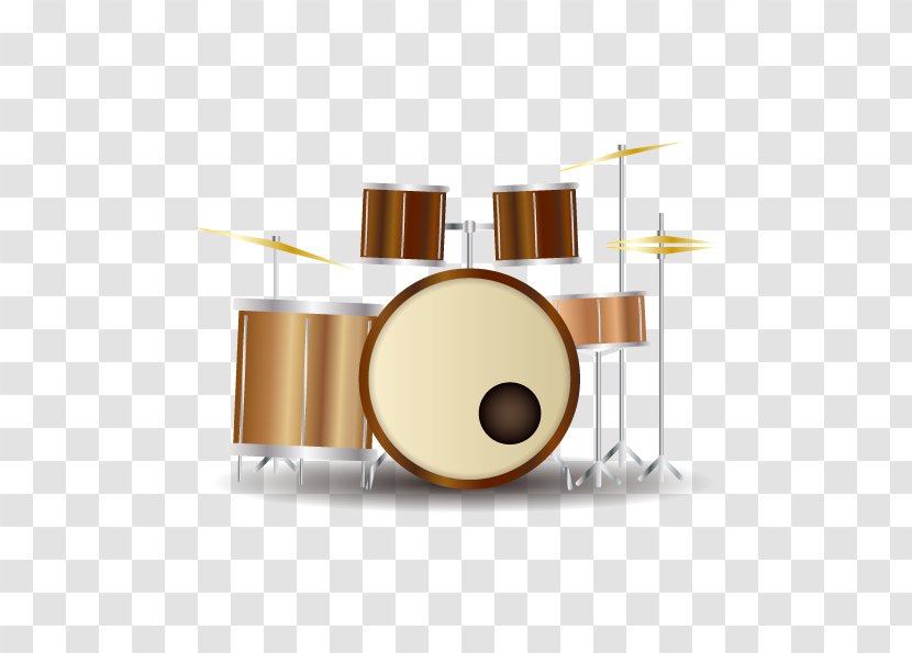 Drums Tom-tom Drum Musical Instrument - Silhouette - Vector Hand-painted Instruments Transparent PNG