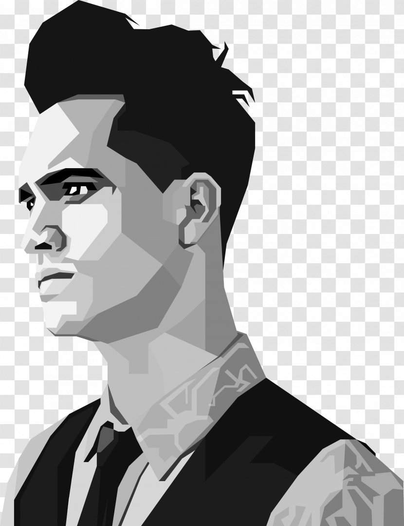 Brendon Urie Panic! At The Disco Fan Art Musician - Flower - Painting Transparent PNG
