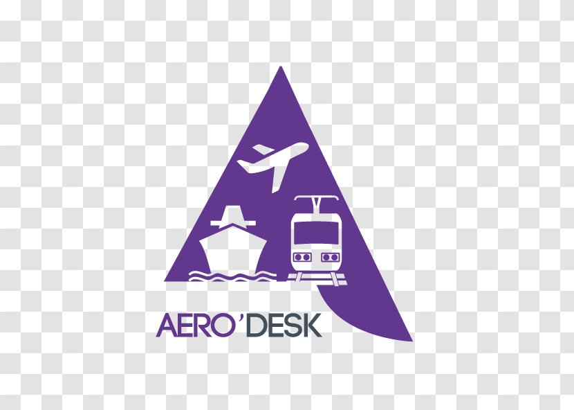 Logo Aeronautics Brand - Purple - Solution Transparent PNG