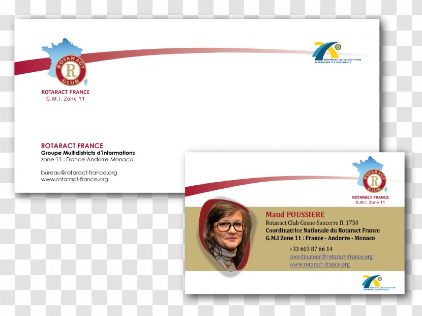 Business Cards Logo Rotaract Advertising Corporate Design - Carte Visite Transparent PNG