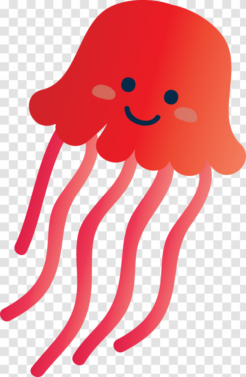 Octopus Giant Pacific Octopus Pink Octopus Jellyfish Transparent PNG