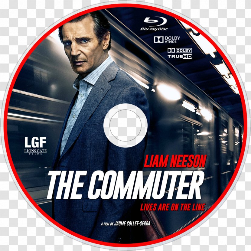 Jaume Collet-Serra The Commuter Blu-ray Disc High Efficiency Video Coding 720p - 2018 - Film Tony Jaa Transparent PNG